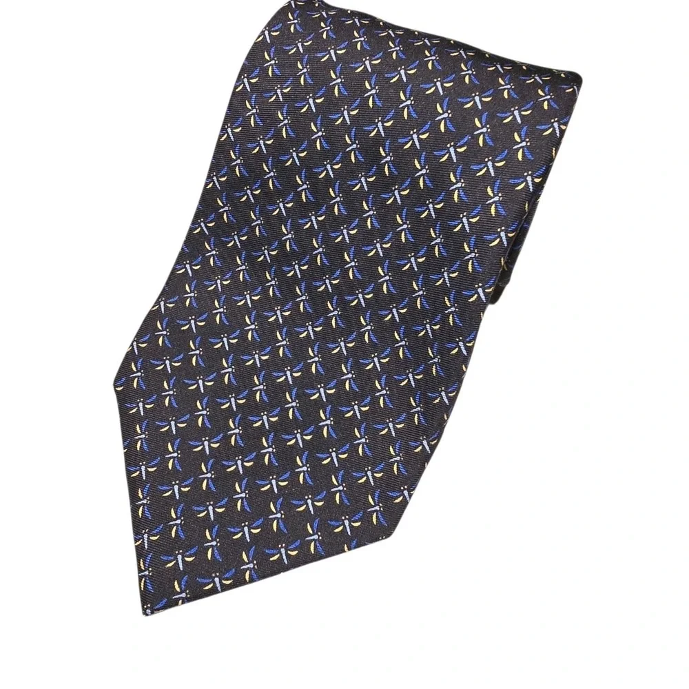 DANIEL CREMIEUX Hand Made in Italy Tie Blue 100% Silk Limited‎ Edition #7/234